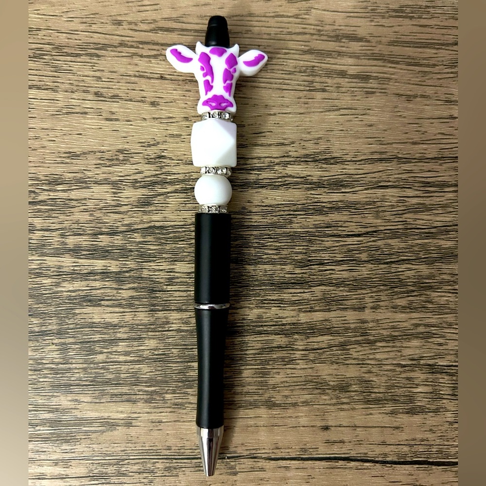 Beaded Cow Pen
